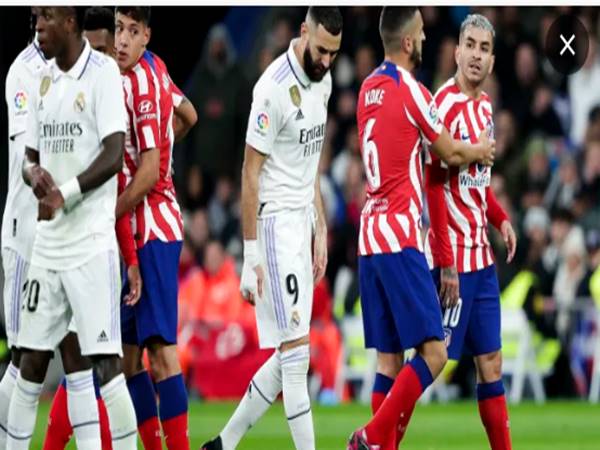 Những trận đối đầu kịch tính giữa Real vs Atletico Madrid 