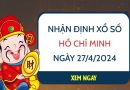Nhận định xổ số Hồ Chí Minh ngày 27/4/2024 thứ 7 hôm nay